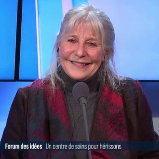 Christina Meisser, fondatrice de SOS Hérissons. [RTS]