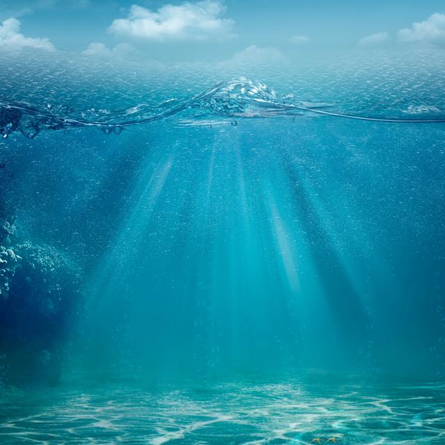 Vision sous l'eau de l'océan [Depositphotos - Tolokonov]