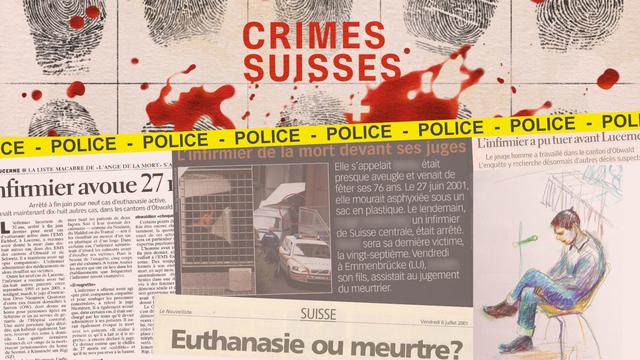 L'épisode de crimes suisses revient sur l'affaire de "l'ange de la mort". [RTS]