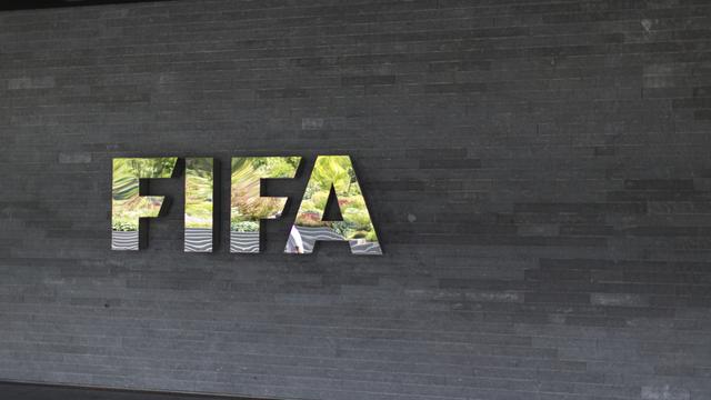 Le logo de la FIFA. [KEYSTONE - GAETAN BALLY]