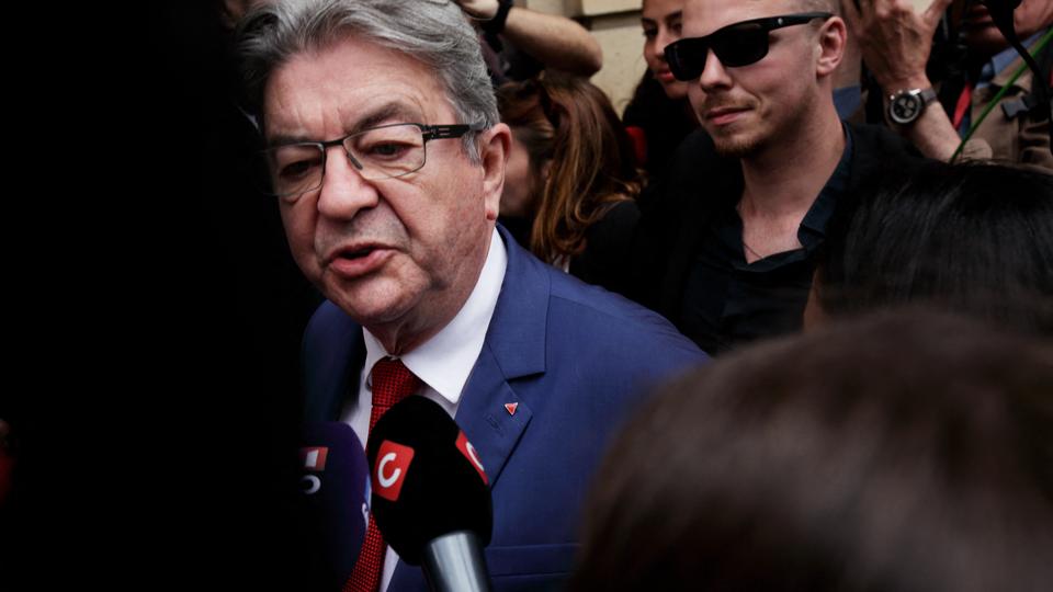 Jean Luc Mélenchon, leader de la France insoumise (LFI) [Hans Lucas via AFP - DANIEL PERRON]