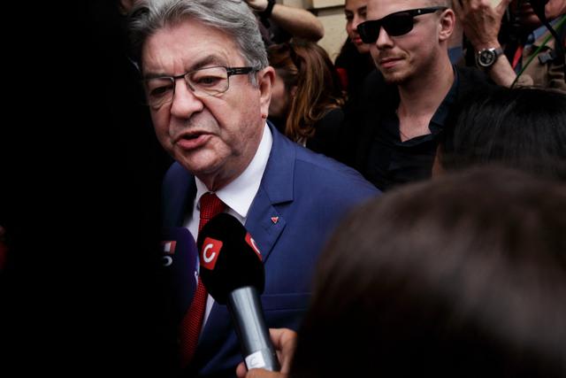 Jean Luc Mélenchon, leader de la France insoumise (LFI) [Hans Lucas via AFP - DANIEL PERRON]