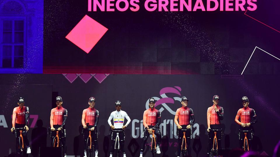 Narvaez (en blanc) a remporté la 1re étape du Giro 2024. [Italy Photo Press - Imago]
