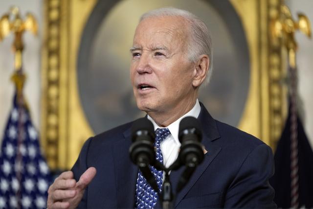 La riposte d'Israël à Gaza est "excessive", a jugé Joe Biden. [KEYSTONE - EVAN VUCCI]