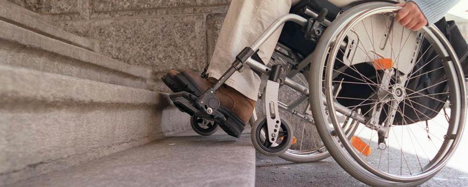 La Suisse organise les premières journées d'action pour les droits des personnes handicapées. [Keystone]