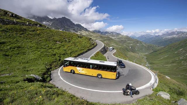 CarPostal a transporté un nombre record de passagers en 2023. [Keystone]