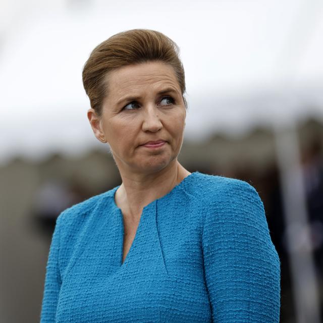 La Première ministre danoise "frappée" par un homme à Copenhague, annoncent ses services. [KEYSTONE - JEREMIAS GONZALEZ]