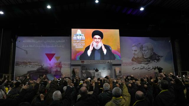 Le général et chef du Hezbollah Hasan Nasrallah avait annoncé une riposte contre Israël après l'attaque à Beyrouth contre le numéro 2 du Hamas. [Keystone]