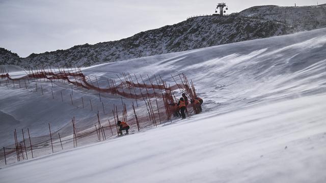 Sölden accueillera comme prévu l'ouverture de la Coupe du monde. [KEYSTONE - GIAN EHRENZELLER]