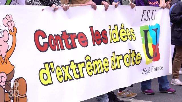 Des centaines de milliers de personnes ont manifesté en France contre l'extrême droite