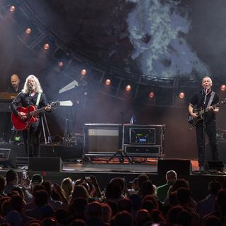 Le groupe de musique Tears for Fears. [Keystone - Photo by Paul R. Giunta/Invision/AP, File]