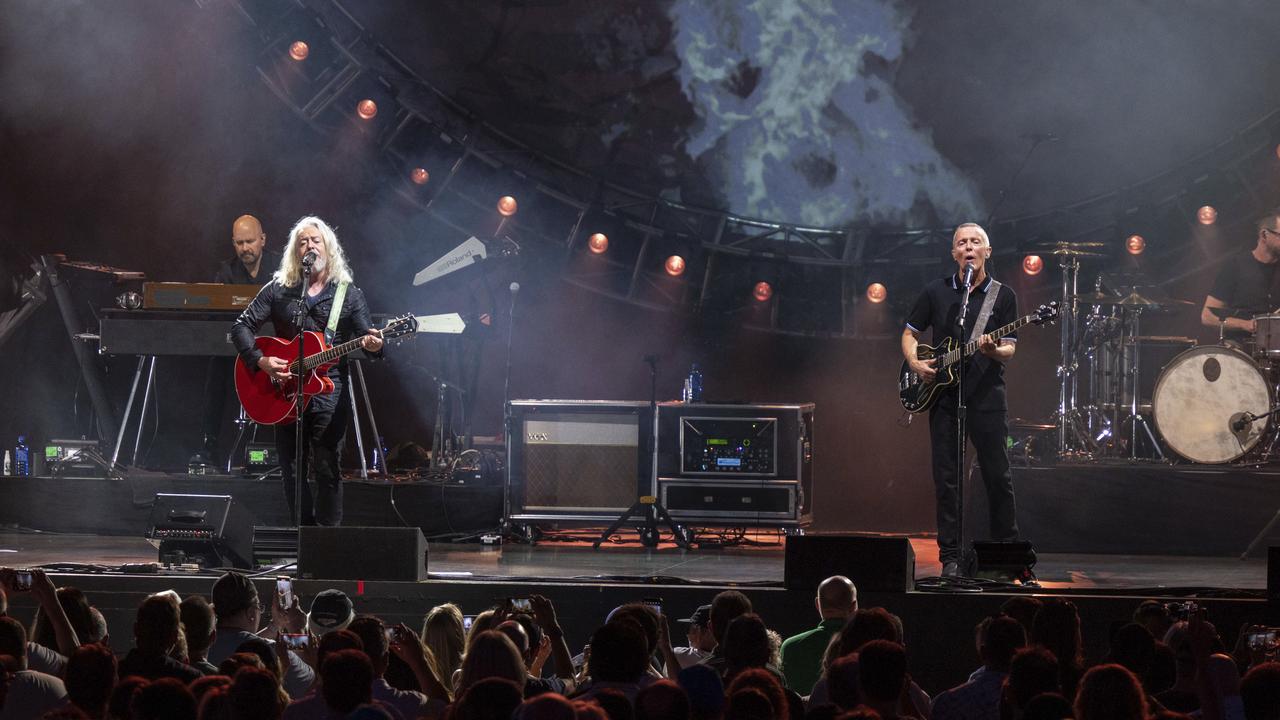 Le groupe de musique Tears for Fears. [Keystone - Photo by Paul R. Giunta/Invision/AP, File]