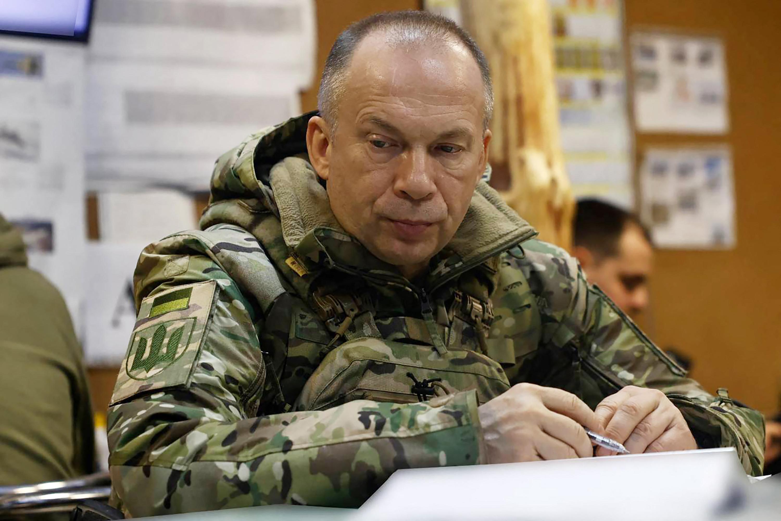 Oleksandre Syrsky, commandant en chef ukrainien. [AFP - HANDOUT]