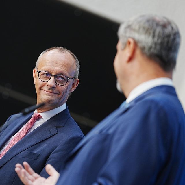 Le leader de la CDU, Friedrich Merz. [Keystone - Kay Nietfeld]