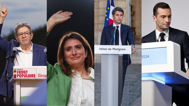 Les différents chefs de file des partis français ont pris la parole après les élections législatives.