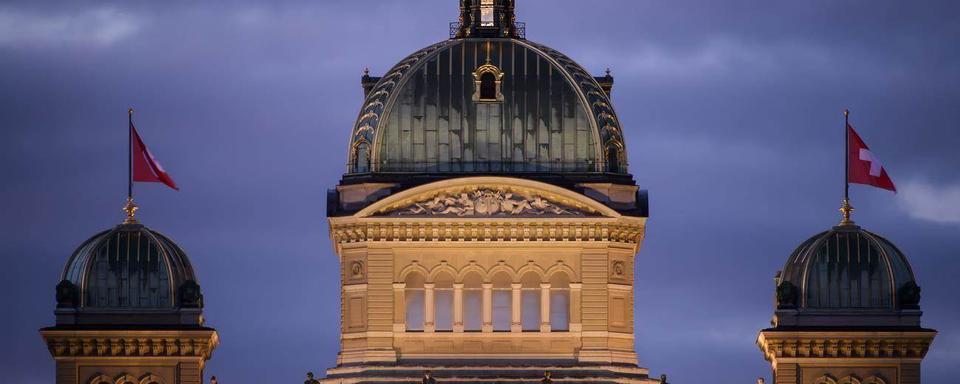 Le palais fédéral à Berne (photo d'illustration). [Keystone]