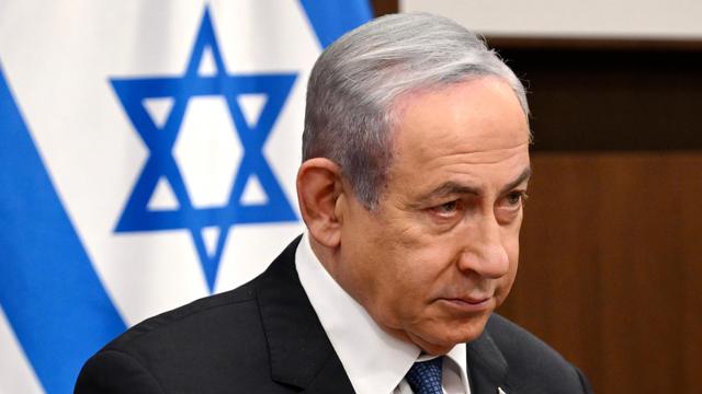 Le Premier ministre israélien Benjamin Netanyahu photographié à Jérusalem, le 21 octobre 2024. [KEYSTONE - ALESSANDRO DI MEO]