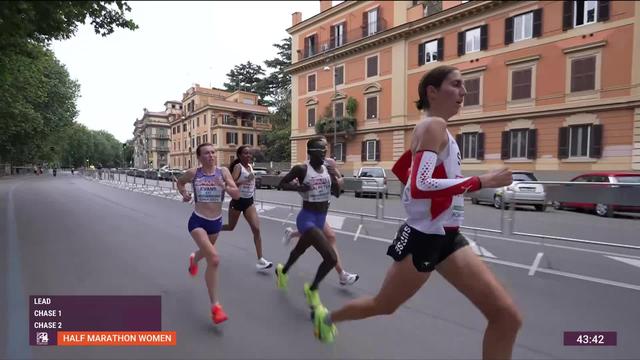 Athlétisme, Européens: pas d’exploit suisse sur semi-marathon