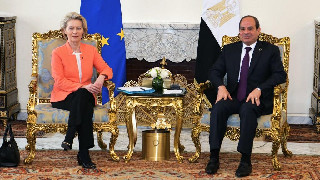 L'UE va signer un accord de partenariat avec l'Egypte. [AFP - Egyptian Presidency]