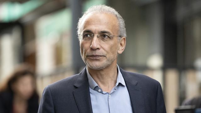 L'islamologue Tariq Ramadan. [Keystone - Martial Trezzini]