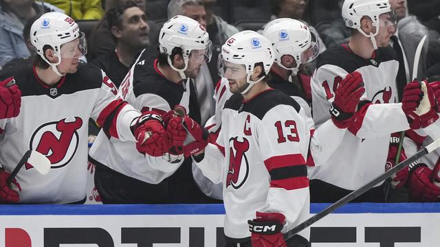 Hischier a réussi une performance de premier ordre. [KEYSTONE - DARRYL DYCK]