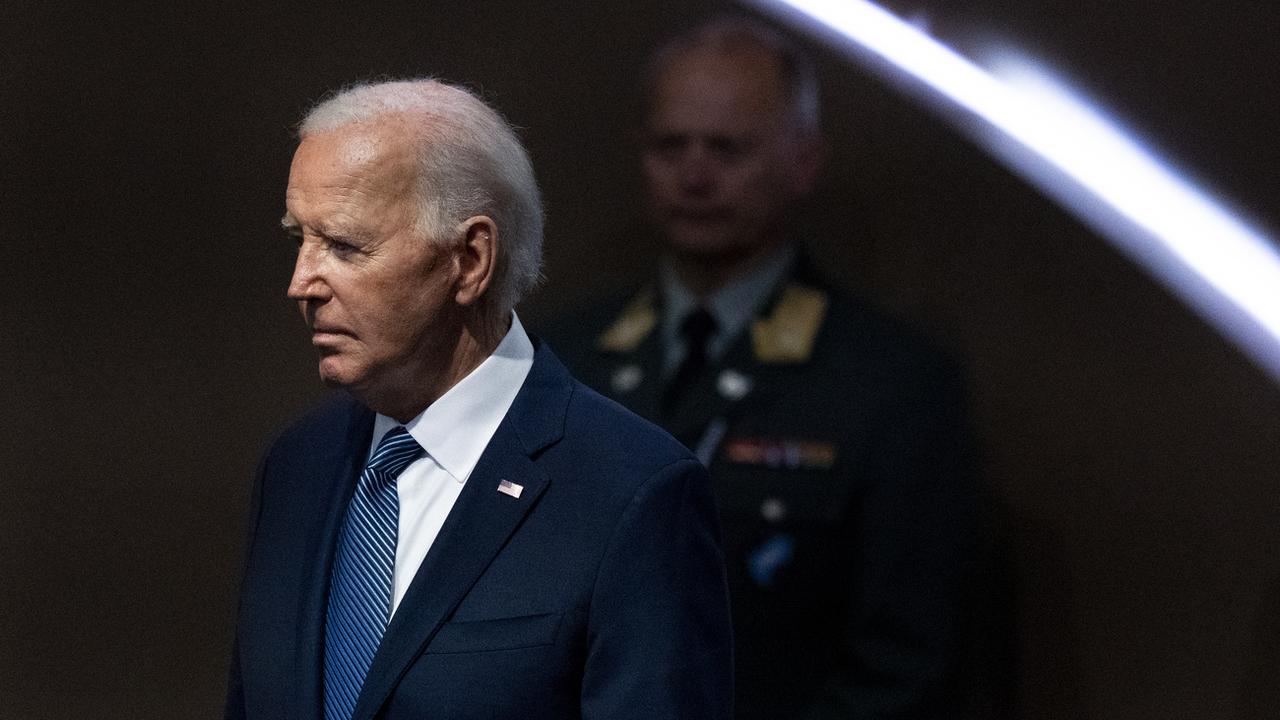 Tous les faits et gestes de Joe Biden sont scrutés cette semaine au sommet de l'OTAN organisé à Washington. [KEYSTONE - JACQUELYN MARTIN]