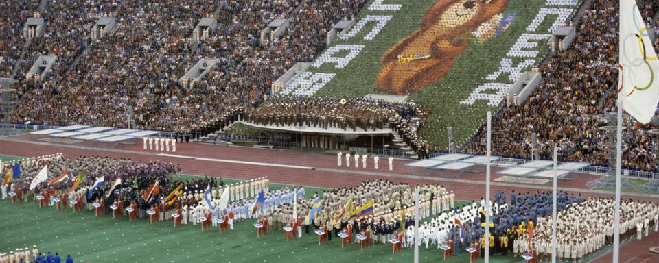 Jeux Olympiques à Moscow, 1980. [Keystone - © Hansueli Bloechliger]