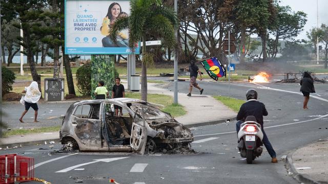 Une personne est décédée par balle dans la nuit de mardi à mercredi à Nouméa lors des émeutes qui secouent l'archipel de Nouvelle-Calédonie. [ÂFP]