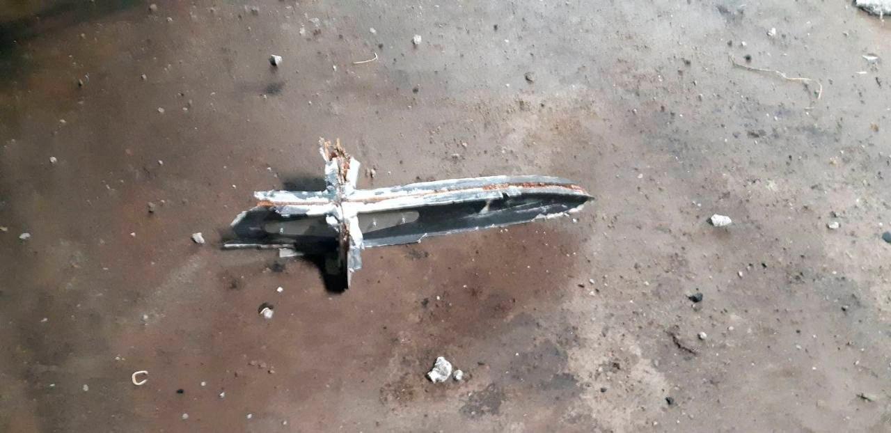 Un drone de fabrication iranienne Shahed-136 abattu en Ukraine. [Reuters - Ukrainian Armed Forces]