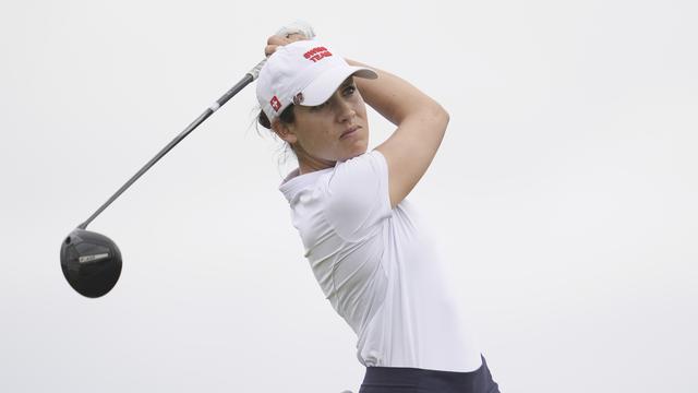 Albane Valenzuela a décroché une sélection historique pour le golf helvétique. [KEYSTONE - MATT YORK]