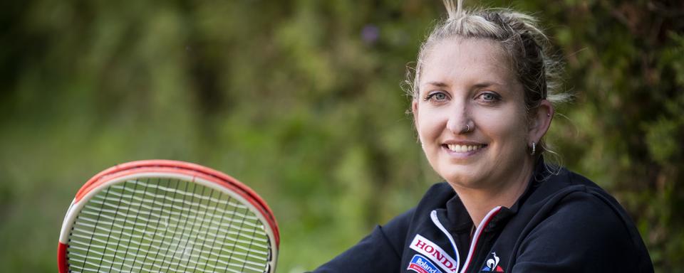 Les anciens médaillés suisses aux Jeux olympiques (10/10): Timea Bacsinszky [KEYSTONE - JEAN-CHRISTOPHE BOTT]