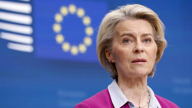 La présidente de la Commission européenne Ursula von der Leyen. [Keystone]