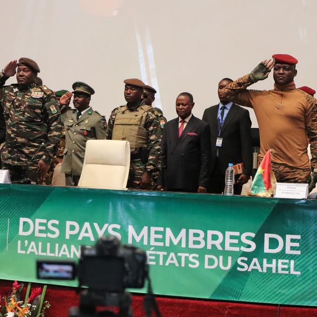 Le Burkina, le Mali et le Niger s'unissent en confédération [KEYSTONE - EPA/ISSIFOU DJIBO]