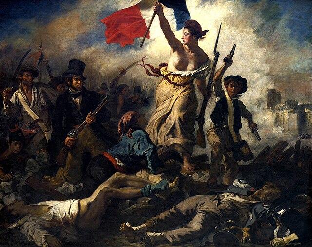 La liberté guidant le peuple d'Eugène Delacroix [Wikimedia Commons]