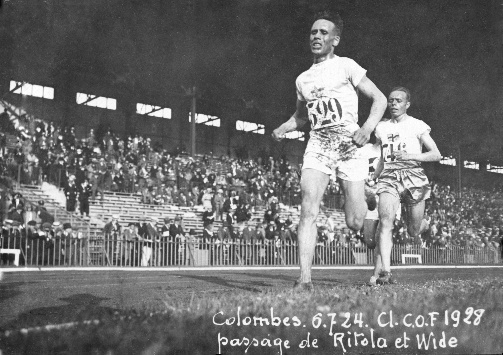 Ville Ritola a vécu des Jeux olympiques 1924 extraordinaires. [CNOSF via AFP - ARCHIVES CNOSF]