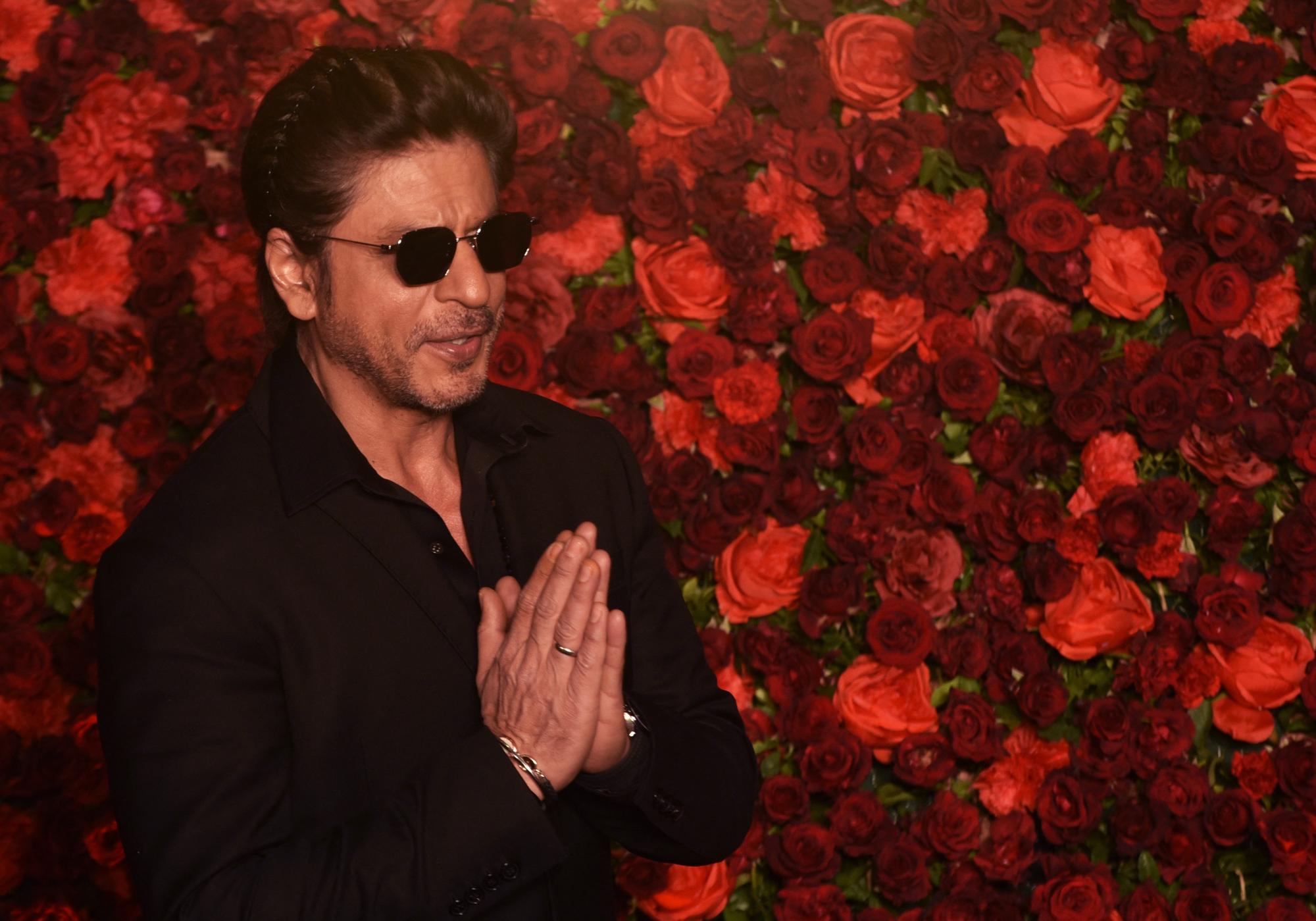 L'acteur de Bollywood Shah Rukh Khan le 21 décembre 2023 à Mumbai, en Inde. [AFP - INDRANIL ADITYA]