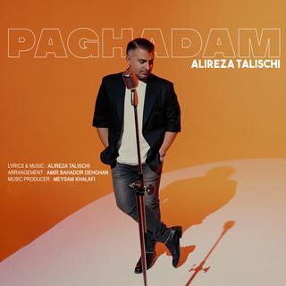 La pochette du single "Paghadam" du chanteur iranien Alireza Talischi. [Alireza Talischi]