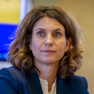 La maire de Genève, Christina Kitsos. [KEYSTONE - Salvatore Nolfi]