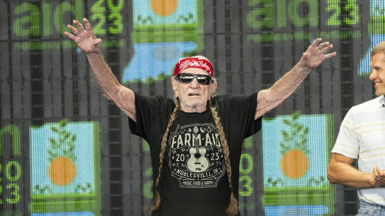 Le musicien Willie Nelson. [Keystone - Amy Harris/Invision/AP]