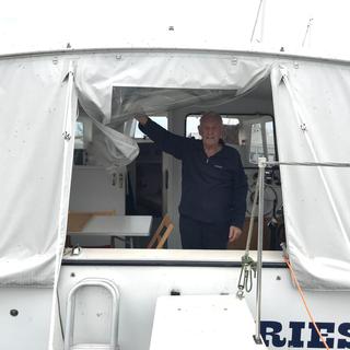 «Mon bateau, ma caravane flottante», vivre à l’année dans le port de Morges. [RTS - © Muriel Mérat]