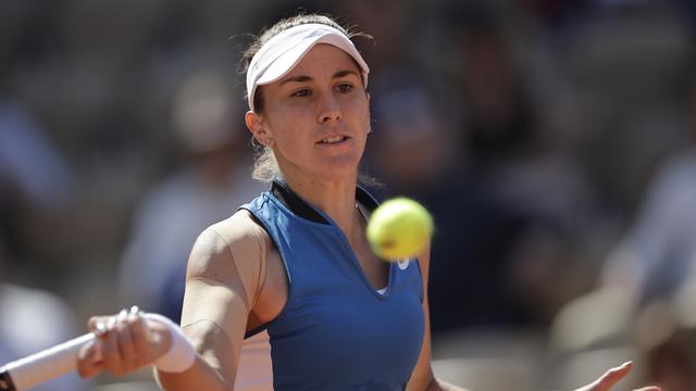 Bencic va renouer avec la compétition après une année d'absence pour cause de maternité. [Christophe Petit Tesson - Keystone]