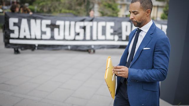 L'avocat de la famille de la victime n'est pas parvenu à convaincre le jury de la cour d'appel du Tribunal de Renens. [Keystone - Valentin Flauraud]