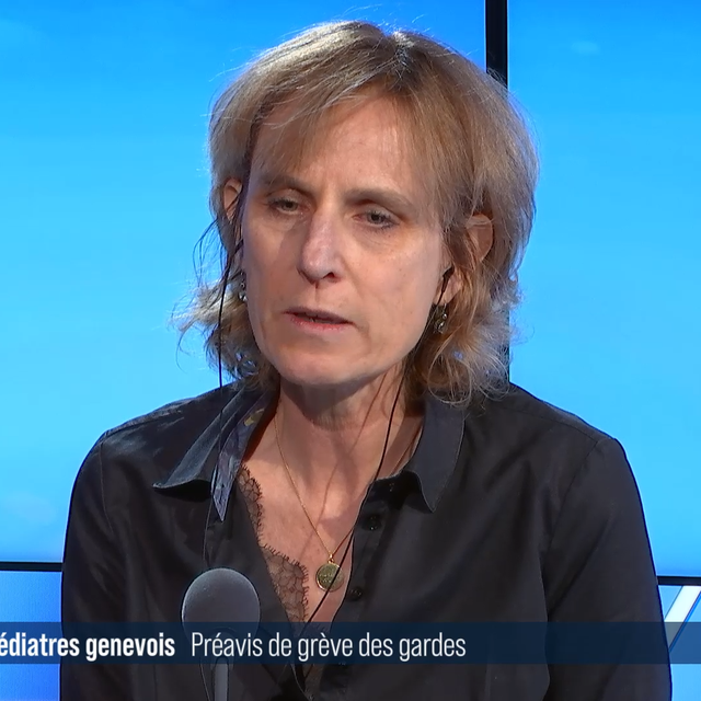 Martine Bideau, co-présidente de la Société genevoise de pédiatrie. [RTS]