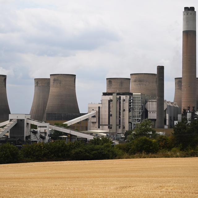 La centrale au charbon de Ratcliffe-on-Soar. [Keystone - EPA/NEIL HALL]