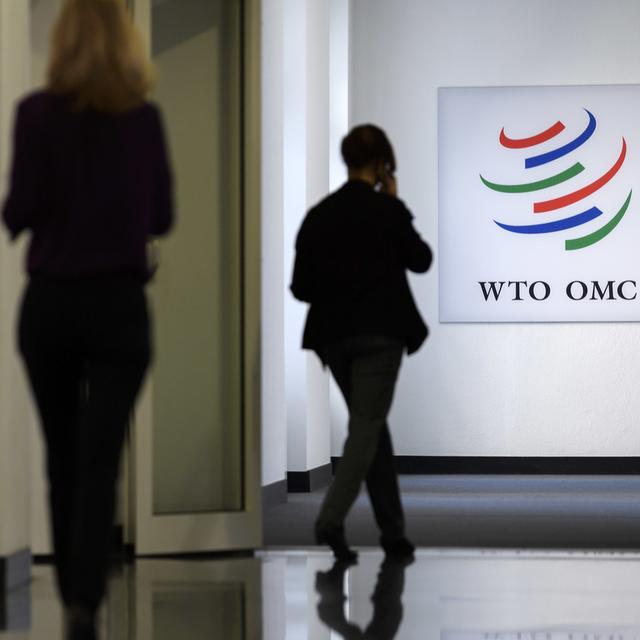 L’Organisation mondiale du commerce (OMC) serait paralysée depuis plus de quatre ans. [Keystone - Martial Trezzini]