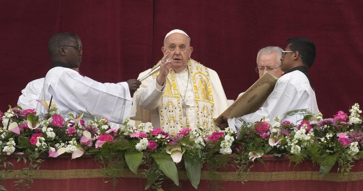 Pape François : Message de Pâques pour la paix dans le monde