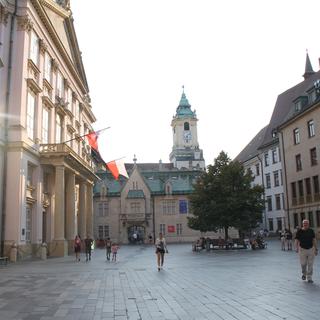 La Slovaquie, entre nostalgie tchécoslovaque et aventure européenne. [RTS - Martin Delacoux]