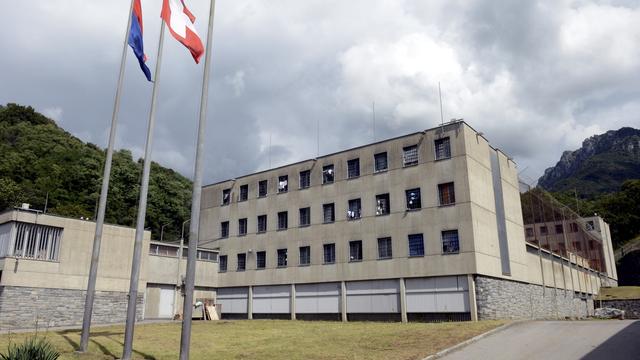 La prison de la Stampa à Lugano. [Keystone - Karl Mathis]