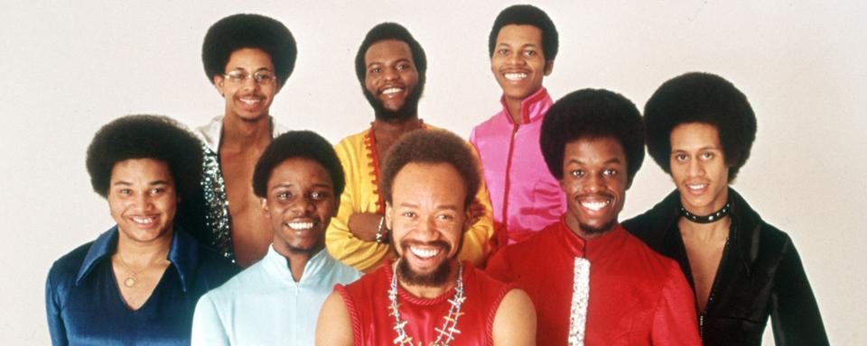 Le groupe Earth, Wind & Fire en 1970. [Keystone - AP Photo]