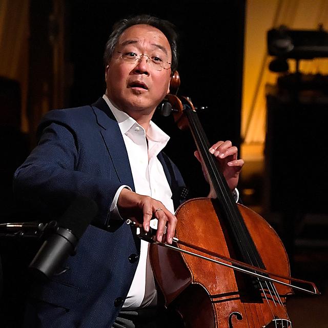 Le violoncelliste Yo-Yo Ma. [Getty Images via AFP - Larry French.]